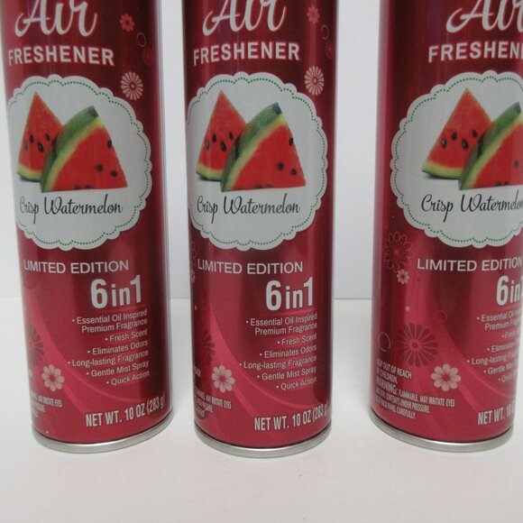 3 PK Great Scents Air Freshener Crip Watermelon 6 in 1 Limited Edition - Picture 4 of 4
